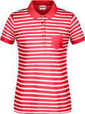 James & Nicholson | JN 8029 Ladies' Piqué Polo striped