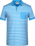 James & Nicholson | JN 8030 Men's Piqué Polo striped