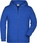 James & Nicholson | JN 8026K Kids' Hooded Sweat Jacket