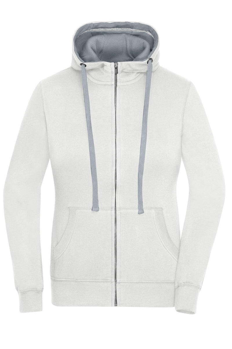 Ladies' Lifestyle Zip-Hoody (JN962)