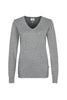 HAKRO PULL À COL EN V POUR FEMMES EN COTON PREMIUM (NO.133)