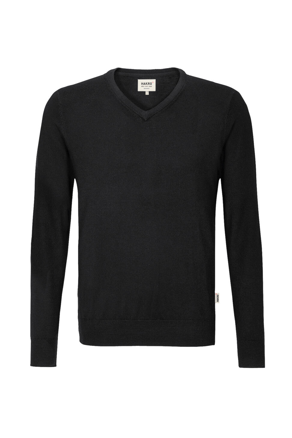 HAKRO MEN'S V-NECK PULLOVER MERINO WOOL (NO.144)
