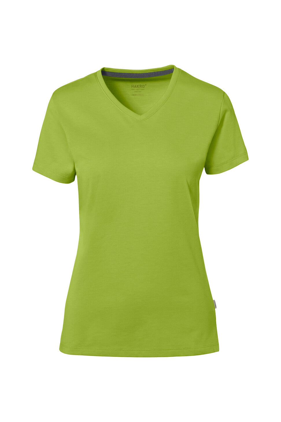HAKRO COTTON TEC® LADIES V-NECK SHIRT (NO.169)
