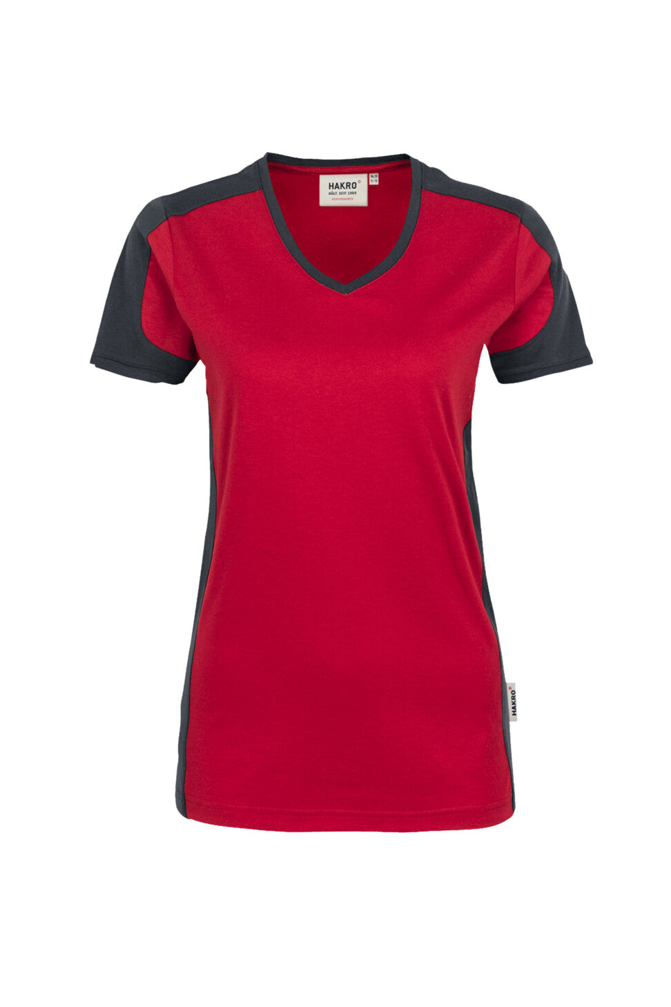 HAKRO CHEMISE FEMME COL EN V CONTRASTE MIKRLINAR® (NO.190)