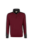 HAKRO SWEAT-SHIRT ZIP HOMME CONTRASTE MIKRALINAR® (NO.476)