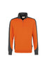 HAKRO SWEAT-SHIRT ZIP HOMME CONTRASTE MIKRALINAR® (NO.476)