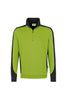 HAKRO SWEAT-SHIRT ZIP HOMME CONTRASTE MIKRALINAR® (NO.476)