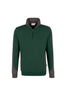HAKRO SWEAT-SHIRT ZIP HOMME CONTRASTE MIKRALINAR® (NO.476)