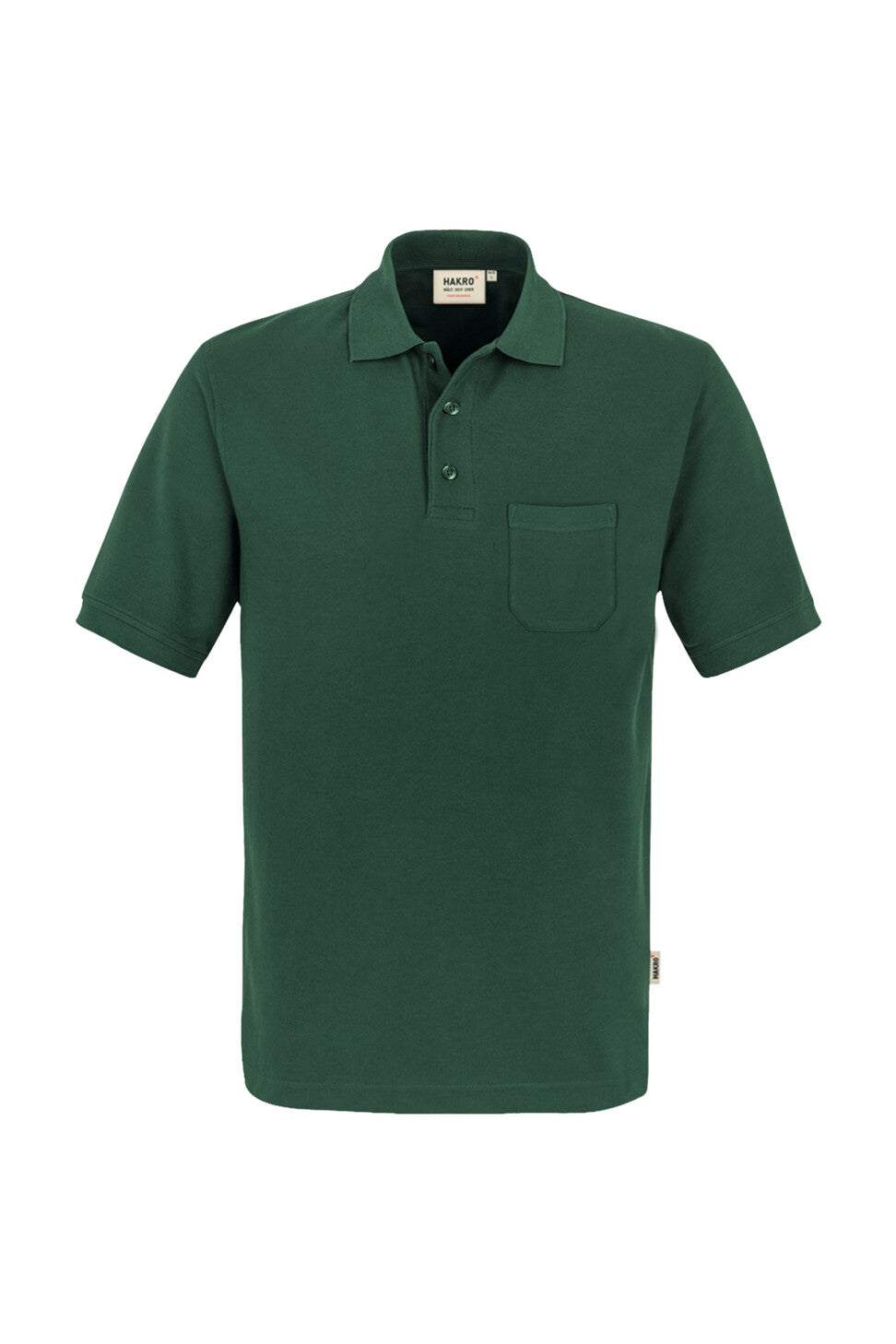 HAKRO MEN'S POCKET POLO SHIRT MIKRALINAR® (NO.812) (PART 2)