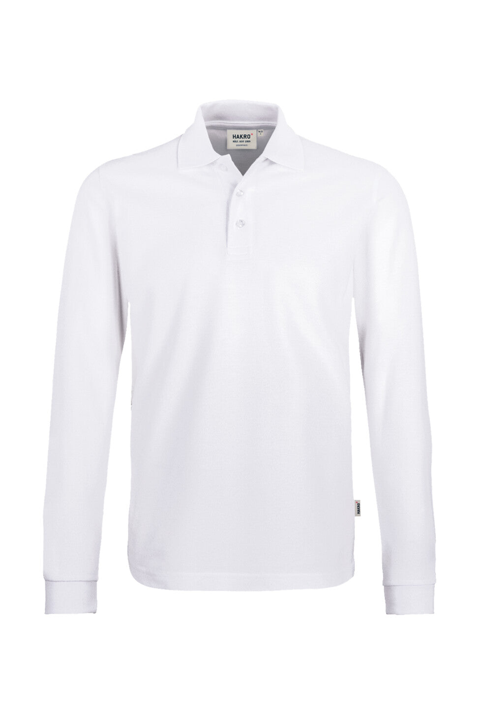 HAKRO HOMME À MANCHES LONGUES POLO CLASSIQUE (NO.820)