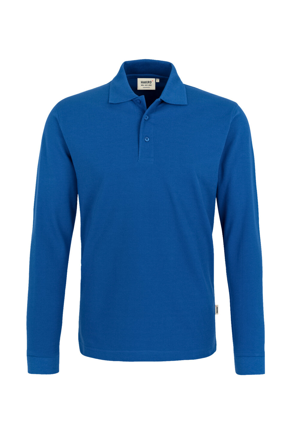 HAKRO HOMME À MANCHES LONGUES POLO CLASSIQUE (NO.820)