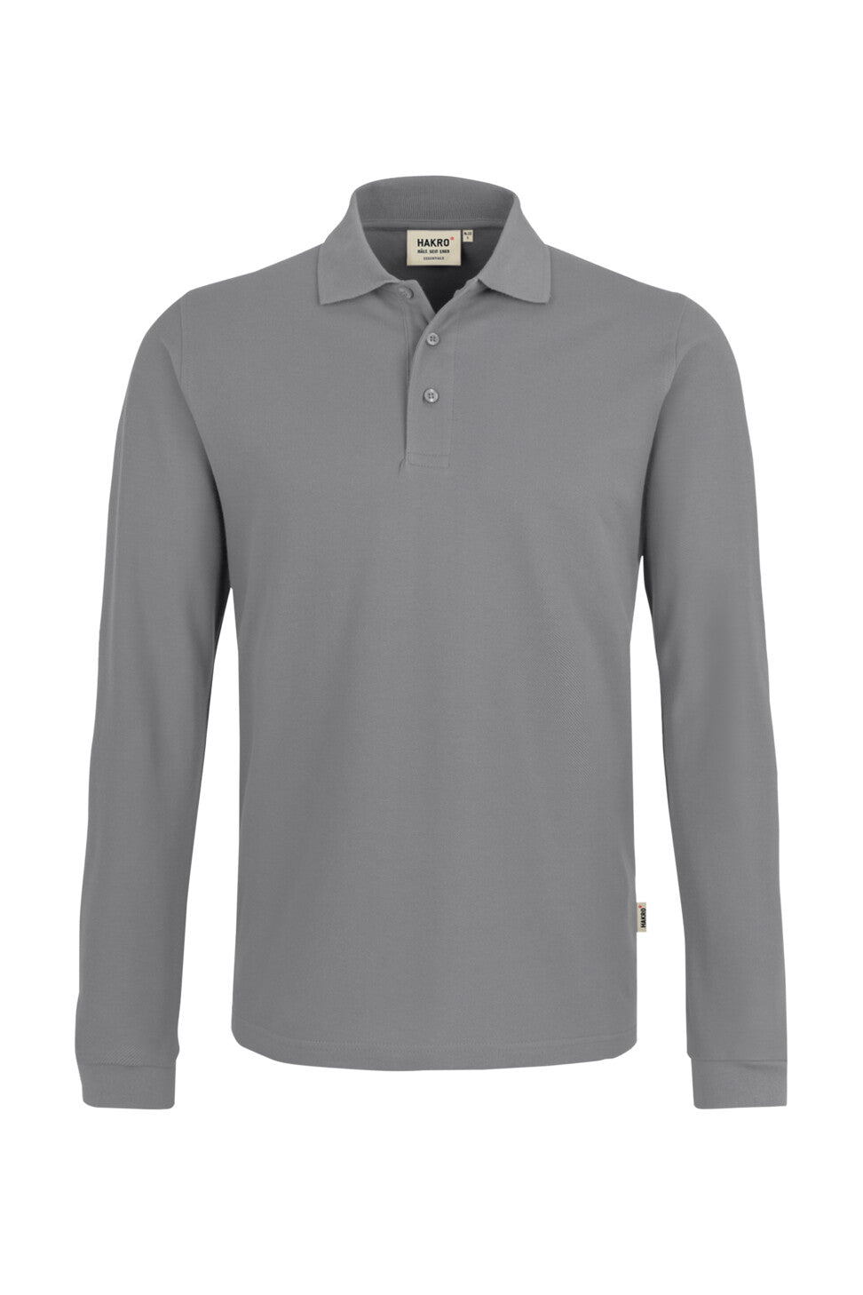 HAKRO HOMME À MANCHES LONGUES POLO CLASSIQUE (NO.820)