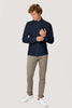 CHEMISE HAKRO STRETCH NATUREL RÉGULIER (NO.130)