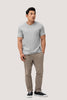 HAKRO CHEMISE À COL EN V HOMME CLASSIQUE (NO.226)