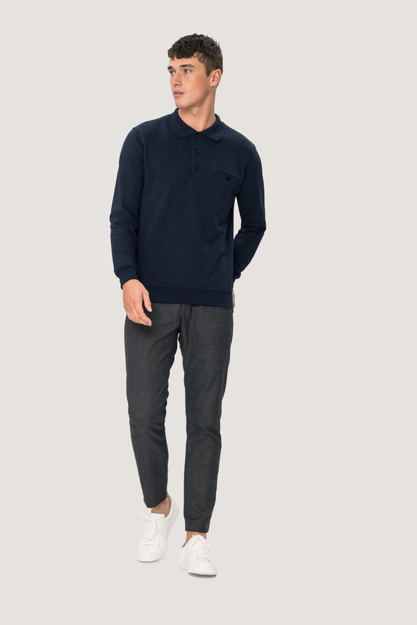 HAKRO MEN'S POCKET SWEATSHIRT PREMIUM (NO.457)