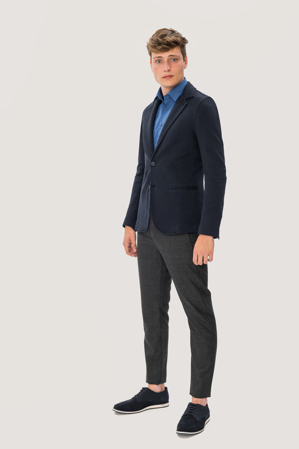 HAKRO MEN'S SWEAT BLAZER PREMIUM (NO.660)