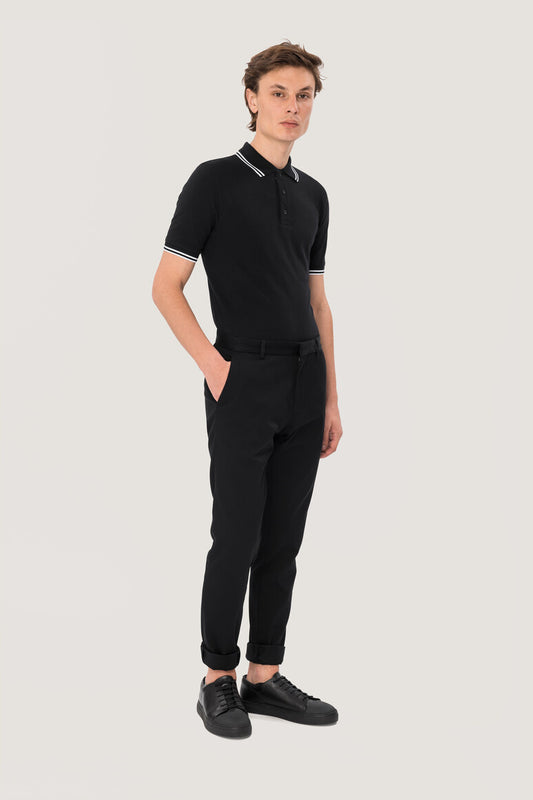 HAKRO POLO HOMME DOUBLE BANDE (NO.805)
