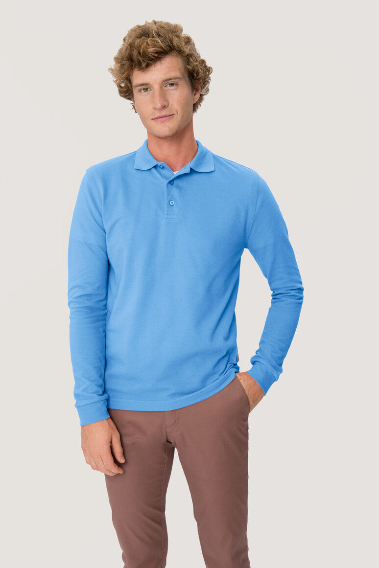 HAKRO POLO À MANCHES LONGUES POUR HOMME MIKRALINAR® (NO.815) (PARTIE 2)