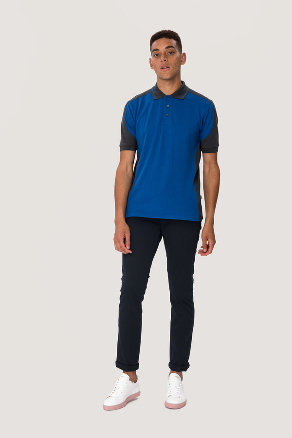 HAKRO MEN'S POLO SHIRT CONTRAST MIKRALINAR® (NO.839)
