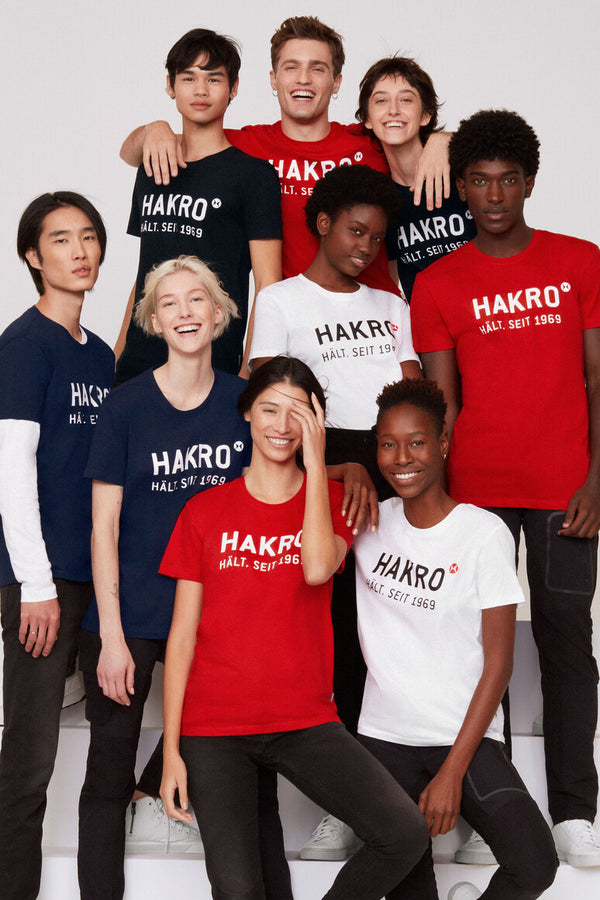 HAKRO MEN'S T-SHIRT LOGO (NO.1969)