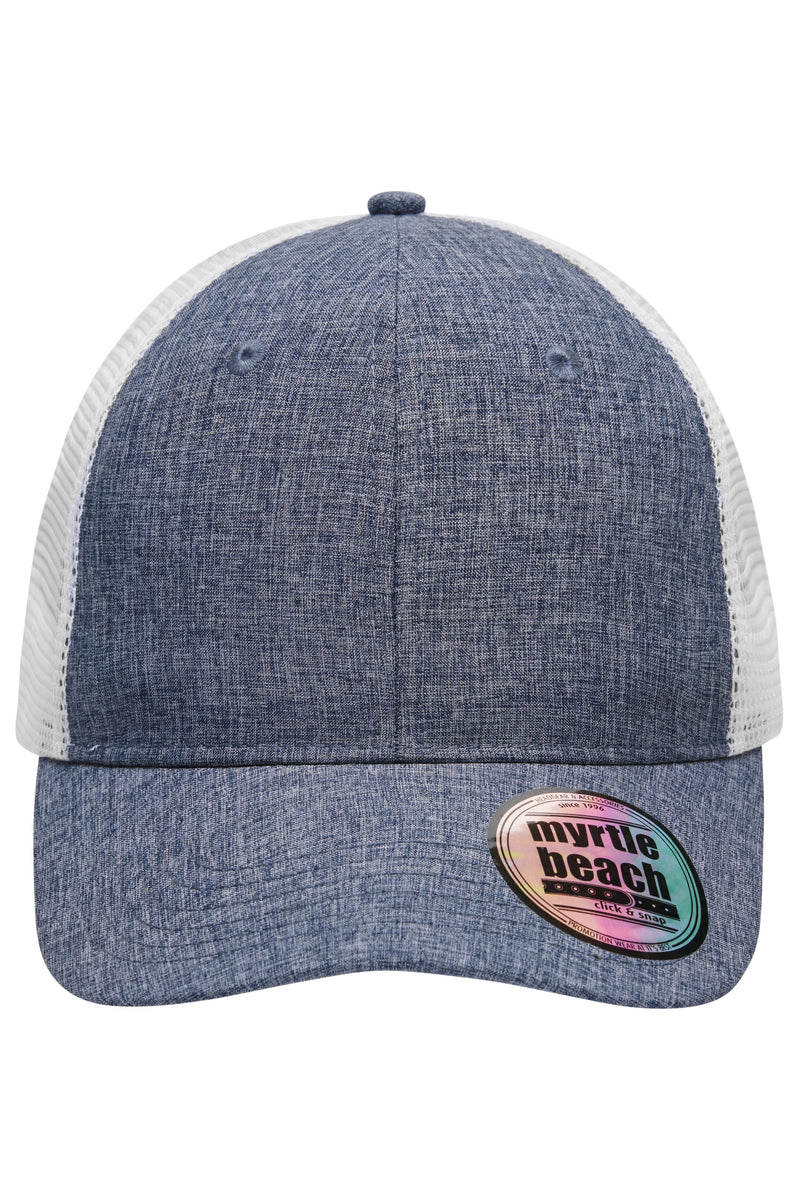 Myrtle Beach | MB 6244 6 Panel Mesh Cap Mélange