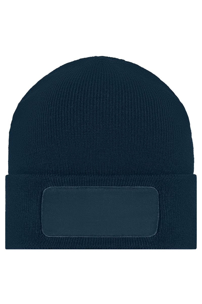 Myrtle Beach | MB 7403 Knitted Beanie with Patch